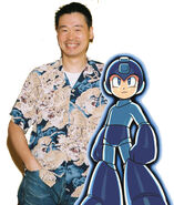 Inafune - imagen conmemorativa por el 15 aniversario de Rockman (Mega Man).