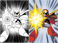 Cubierta "Variante Proto Man" del #18, original.