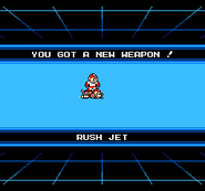 Obtención del Rush Jet en Mega Man 10.