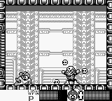 Skull Man usando el Skull Barrier en "Mega Man III", Game Boy.