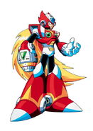 El Z-Buster en Mega Man X3