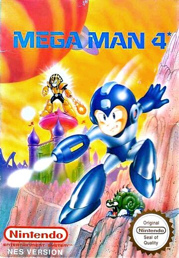 MEGAMAN 4（ロックマン4 新たなる野望!!）【・NES北米版】 - 家庭用