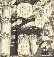 Fiebre de Jefes en "¡¡Batalla Decisiva a Todo Poder!! ¡Vence al Verdadero Enemigo!" del manga "Rockman 4".