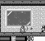 Mega Man utilizando Mirror Buster en "Mega Man: Dr. Wily's Revenge", Game Boy.