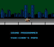 "Mega Man", Programador de Sonido: bajo el apodo de Yuukichan's Papa.