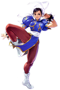 Chun-Li en Namco X Capcom