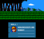 Roll en el Epílogo de Mega Man 3 en Mega Man: The Wily Wars.