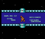 "Mega Man 5", diseñador de Star Man.