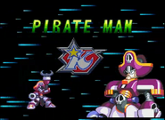 Presentación de Pirate Man en Mega Man & Bass