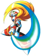 X3 zeroslash.jpg (240 kB) Boceto usado en Mega Man X3