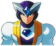 Busto de Gate en Mega Man X6