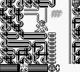 Mega Man utilizando el Air Shooter en "Mega Man II", Game Boy.