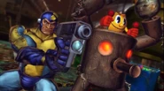 Mega Man y Pac-Man