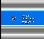 "Mega Man 4", diseñador de Skull Man.