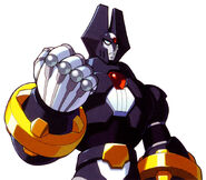 Busto de High Max en Mega Man X6