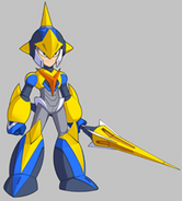 Diseño de Enker en Rockman Online.