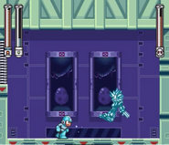 Slash Man afectado por el Freeze Cracker
