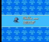 Despedida en "Mega Man 3", NES.