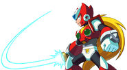 Boceto usado en Mega Man X7