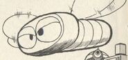 Haehaey en "¡Detén la Ambición del Dr. Cossack!" del manga "Rockman 4".