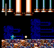 "Mega Man 4", nivel 1 del disparo cargado del New Mega Buster.