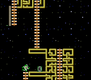 Tanque de energía en el Escenario de Crash Man.
