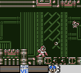 Mega Man utilizando el Bubble Bomb