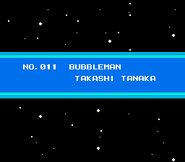 "Mega Man 2", diseñador de Bubble Man.