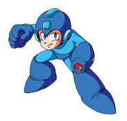 Arte en Mega Man 6.