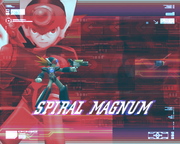 Obtención del Spiral Magnum en "Mega Man X8", PC.