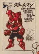 Trabajo original de Charge Man que fue enviado al Boss Character Contest de 1992 por Toshiaki Sugiura.