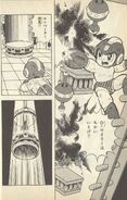 Pirámides Gemelas, Parte 4 en "Arma Final - ¡¡Destruye la Wily Máquina!!" del manga "Rockman".