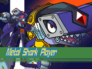 Precentacion de Metal Shark Player en Mega Man X6