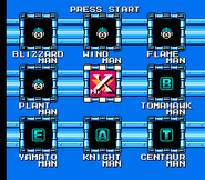Selección de Escenario de Mr. X.