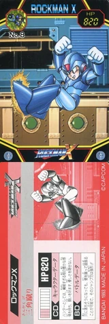 Rockman X (Carddass) | Mega Man HQ | Fandom