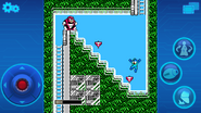 Escenario de Top Man (Mega Man 3 Mobile).