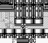 Barrida de Mega Man en "Mega Man III", Game Boy.