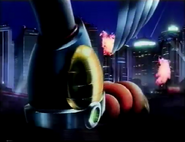 Storm Eagle en el comercial de "Rockman X".