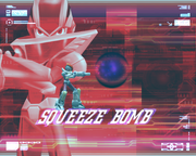 Obtención del Squeeze Bomb con la Neutral Armor en "Mega Man X8", PC.