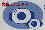 Arte de cápsula de armas en "Mega Man IV".[8]