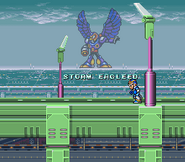 Presentación en "Rockman X", Super Famicom.