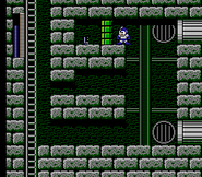 Segundo tanque de energía en el Escenario de Dr. Wily 1.