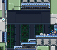 Fiebre de jefes en Escondite de Sigma 3 en "Mega Man X", SNES.