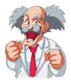 Dr. Wily en el "Boss Character Contest" de Mega Man 4.