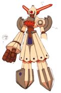 Concept Art de su primer forma