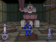 Hanmuru Doll como jefe en Ocean Ruins.