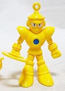 Figura de Ring Man de la serie "Rockman Battle Set", 1992. Incluye un accesorio del Ring Boomerang.