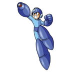 Boceto usado en Mega Man Power Battle