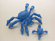 "Bospider", de la serie "Rockman Collection ~Rockman X~" de Bandai, 1994. Incluye un accesorio del enemigo Petitpider.