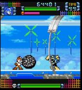 Mega Man contra Air Man